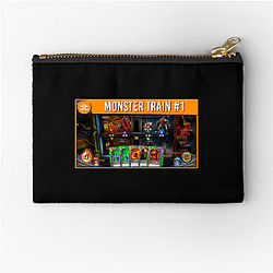 Monster Train Roguelike Aesthetic Monster Train Zipper Pouches