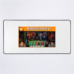 Monster Train Roguelike Aesthetic Monster Train Mouse Pads