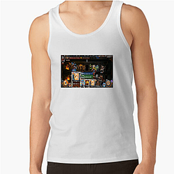 Monster Train Strategic Unit Print Monster Train Tank Tops