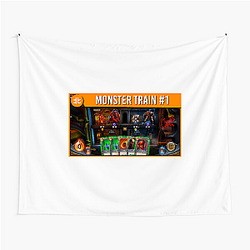 Monster Train Roguelike Aesthetic Monster Train Tapestries