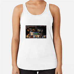 Monster Train Strategic Unit Print Monster Train Tank Tops