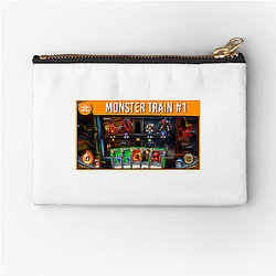 Monster Train Roguelike Aesthetic Monster Train Zipper Pouches