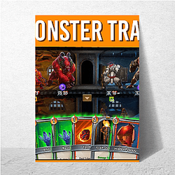 Monster Train Roguelike Aesthetic Monster Train Posters