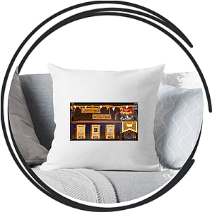 Monster Train Pillows Cover