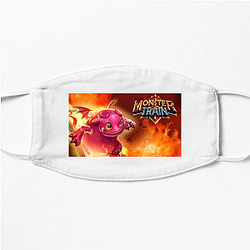 Monster Train Unholy Alliance Design Monster Train Face Masks
