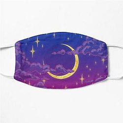 Dreamy Moonrise Flat Mask