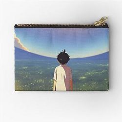 Double Moonrise Zipper Pouch