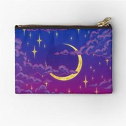 Dreamy Moonrise Zipper Pouch