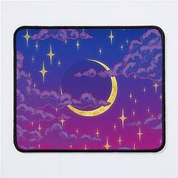 Dreamy Moonrise Mouse Pad