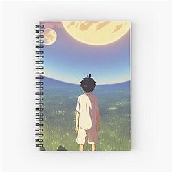 Double Moonrise Spiral Notebook