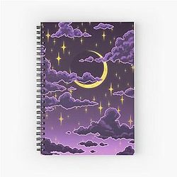 뚱 베어 Moonrise 나선형 노트북