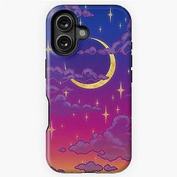 Dreamy Moonrise iPhone Tough Case