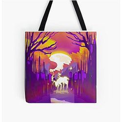 Moonrise Glow All Over Print Tote Bag