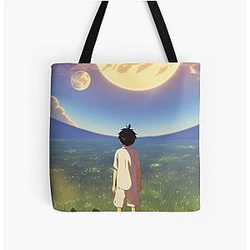Double Moonrise All Over Print Tote Bag