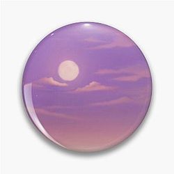 Pastel Moonrise Pin
