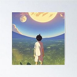 Double Moonrise Poster