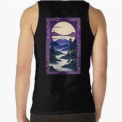 Purple moonrise Tank Top