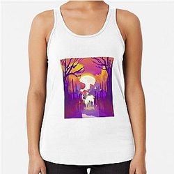 Moonrise Glow Racerback Tank Top