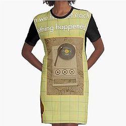 Moonrise Kingdom Graphic T-Shirt Dress