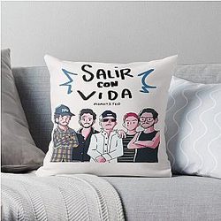 morat Vintage Throw Pillow RB0301