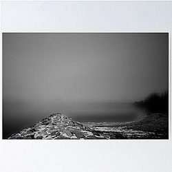 The Wall     Lac Morat.....Switzerland Poster RB0301