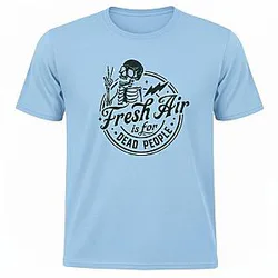 Fresh Air Is For Dead People Morbid Podcast T-Shirts
