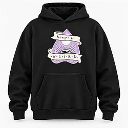 Morbid Podcast Keep it Weird Hoodie NTT1910 Morbid Podcast Hoodies