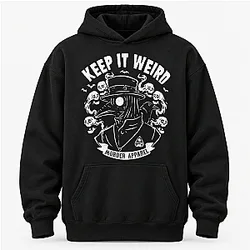 Morbid Podcast Keep it Weird Hoodie NTT1910 Morbid Podcast Hoodies
