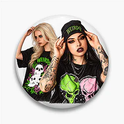 Morbid Podcast features engaging comedic banter Morbid Podcast Pins