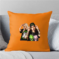 Morbid Podcast features engaging comedic banter Morbid Podcast Pillows Cover