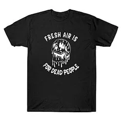 Morbid Podcast - Fresh Air Is For Dead People TTPM2502 T-Shirt Morbid Podcast T-Shirts