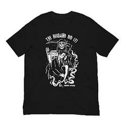 Morbid Podcast - The Husband Did It TTPM0204 T-shirt Morbid Podcast T-Shirts