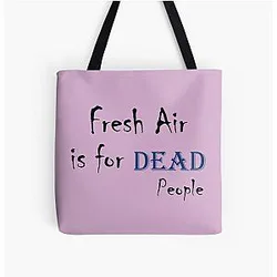Morbid podcast All Over Print Tote Bag RB1506 Morbid Podcast Bags