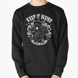 Morbid Podcast Keep It Weird Morbid Pullover Sweatshirt RB1506 Morbid Podcast Sweatshirts