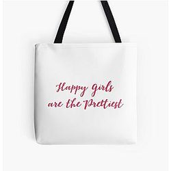 Cute Saying - Moriah Elizabeth Characters All Over Print Tote Bag