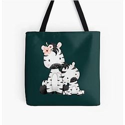 moriah elizabeth characters All Over Print Tote Bag