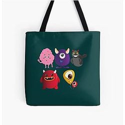 moriah elizabeth characters(2) All Over Print Tote Bag