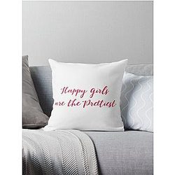 Cute Saying - Moriah Elizabeth Characters Throw Pillow