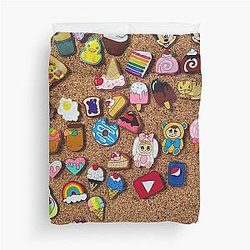 Cute Moriah Elizabeth characters designs Duvet Cover
