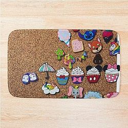 Cute Moriah Elizabeth characters designs 2 Bath Mat