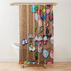 Cute Moriah Elizabeth characters designs 2 Shower Curtain