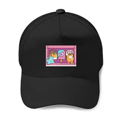 Jimmy and Company Moriah Elizabeth Fanart Baseball Caps