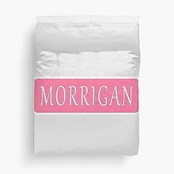 Morrigan Girls Name Duvet Cover