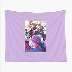 Morrigan Aensland Darkstalker The Vampire Succubus Tapestry