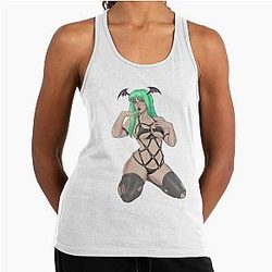 Morrigan - NSFW Racerback Tank