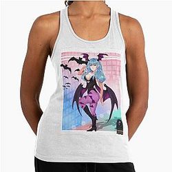 Morrigan Aensland 73 Racerback Tank Top