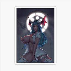 Nurse Morrigan sticker