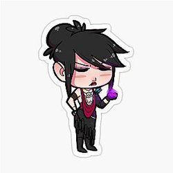 Dragon Age Morrigan Chibi Sticker