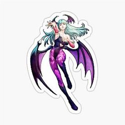Morrigan Aensland The Dark Succubus Sticker