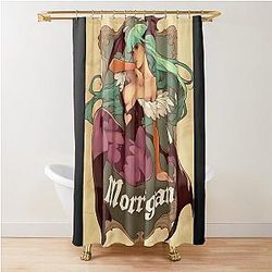 Pinup Morrigan Shower Curtain